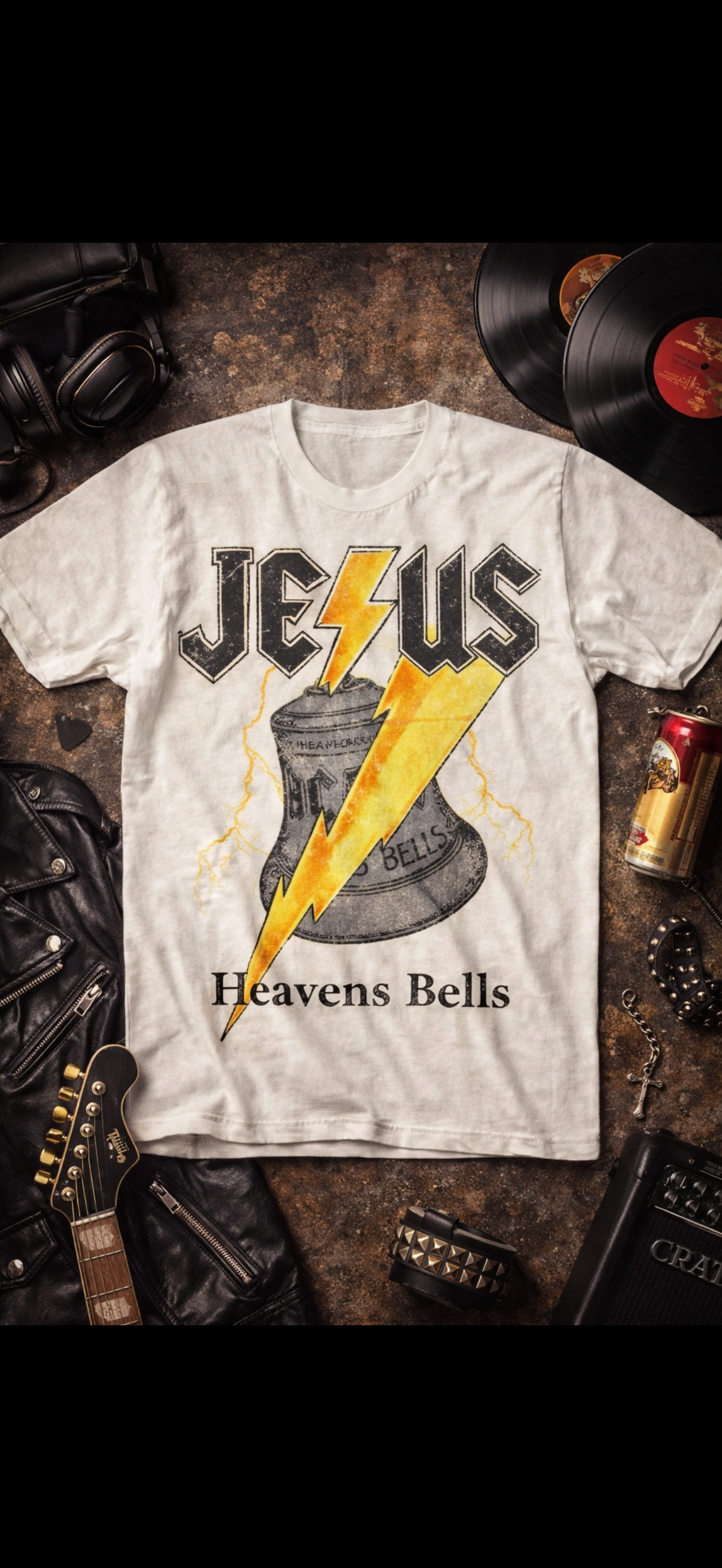 JES⚡US — Heaven’s Bells Tour Tee