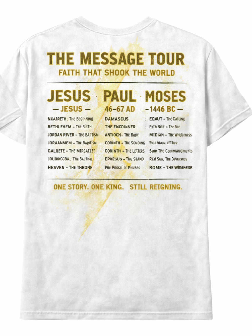 JES⚡US — Heaven’s Bells Tour Tee