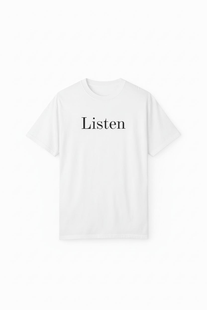 Listen Tee